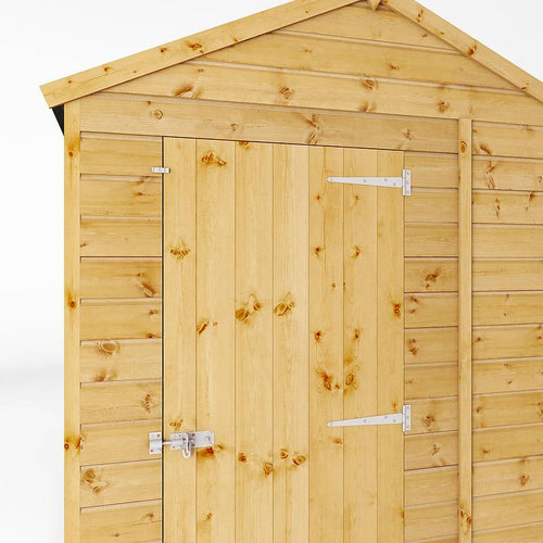 Shiplap Apex Single Door Wooden Shed