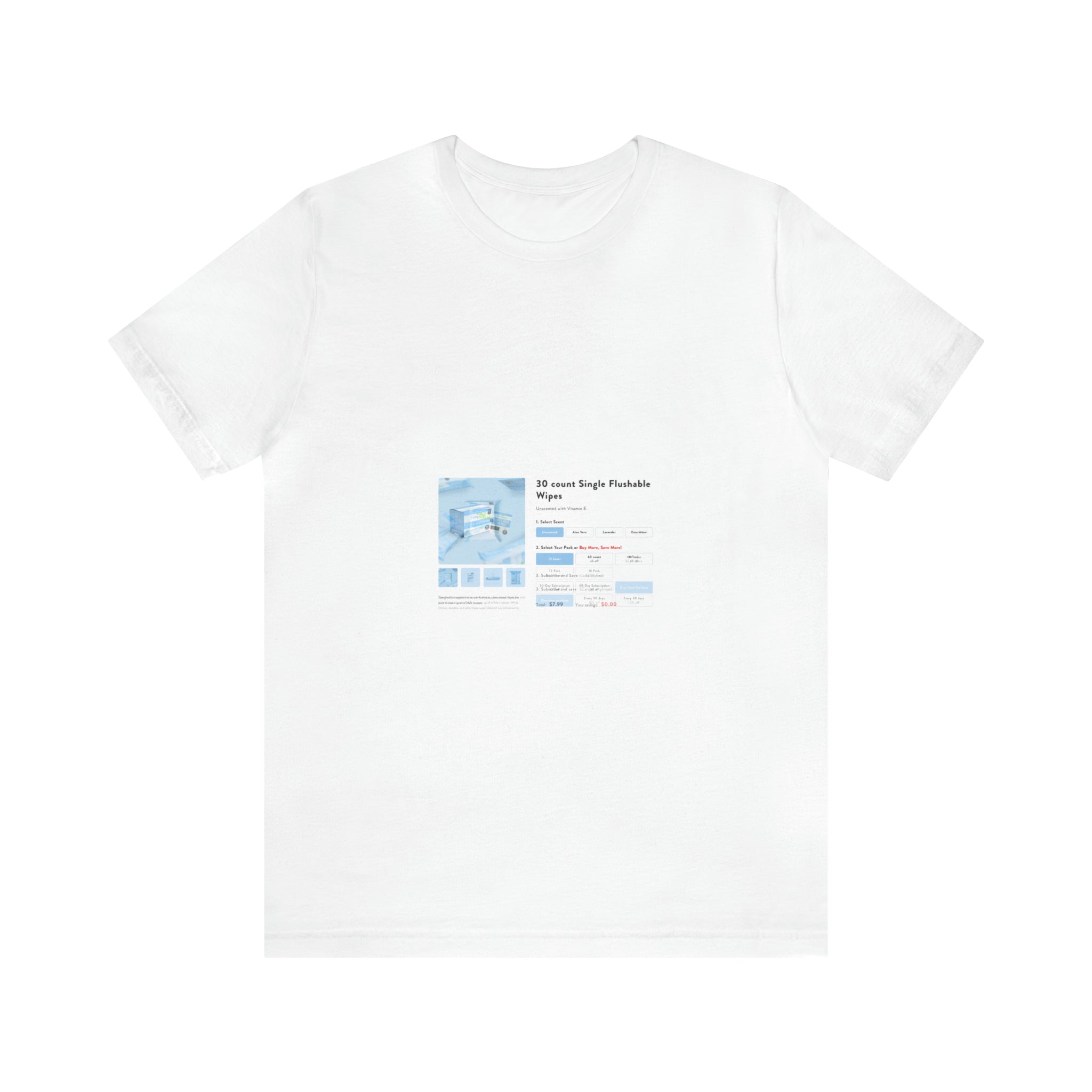 Unisex Jersey Short Sleeve Tee