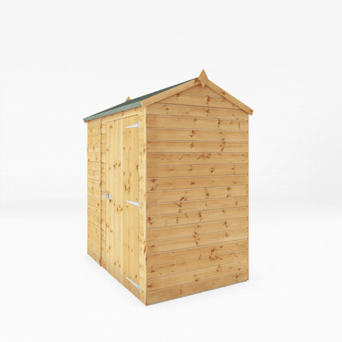 Shiplap Apex Single Door Wooden Shed