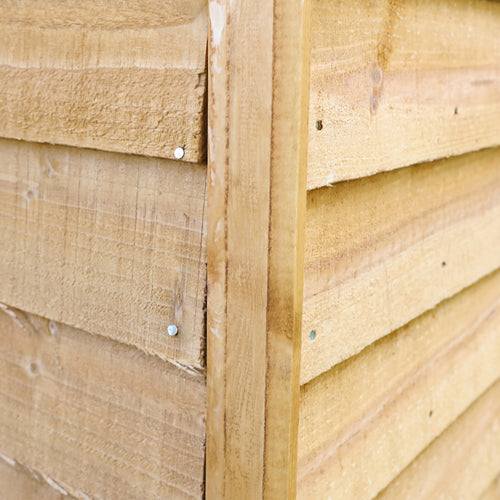 Shiplap Apex Single Door Wooden Shed
