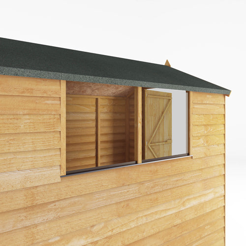 Shiplap Apex Single Door Wooden Shed