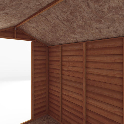 Shiplap Apex Single Door Wooden Shed