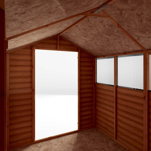 Shiplap Apex Single Door Wooden Shed
