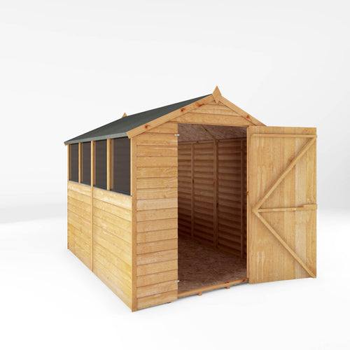 Shiplap Apex Single Door Wooden Shed