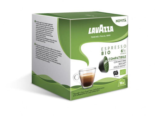 Кафе капсули Lavazza Bio съвместими със система Dolce Gusto, 16 бр.