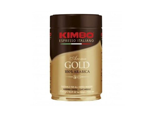 Kimbo Aroma Gold – мляно кафе кен 250 г