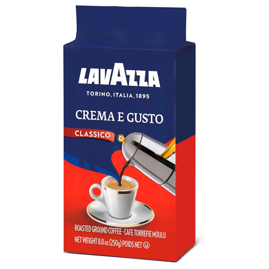 Ground coffee Lavazza Crema e Gusto Classico 0.250 kg